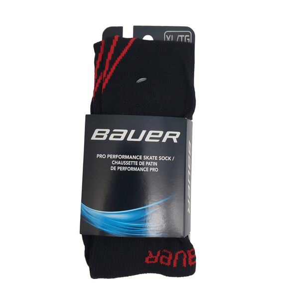 Bauer S19 Pro Performance Tall Skate Socks Size X/L XL/TG SR 10.5-13 Ice Hockey - Picture 2 of 6